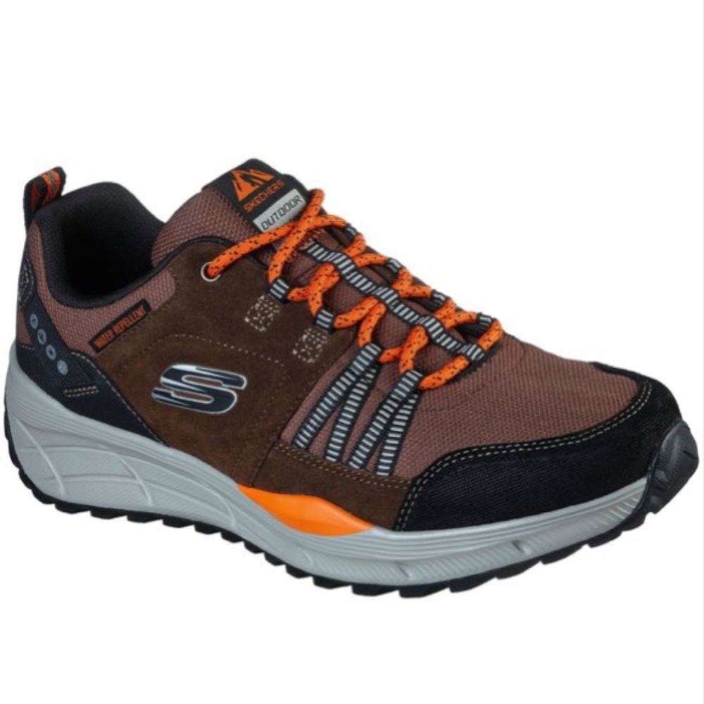 Skechers Men's Equalizer 4.0 Trail Oxford, Brown/Black